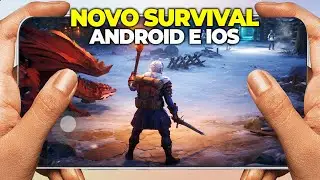 SAIUU! Frostland Survival NOVO JOGO DE SOBREVIVENCIA PARA CELULAR ANDROID GAMEPLAY