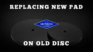 How To Replace Poishing/Diamond Pads On Old Discs? (Flat Lap)