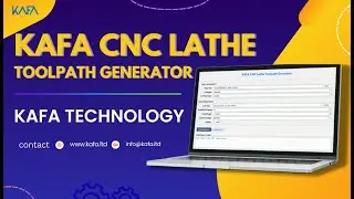 How to Generate CNC Lathe Toolpaths Faster Tutorial || KAFA Technology