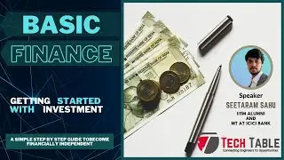 Learn how to get started with stock market investment by Seetaram Sahu(IIT Chennai)