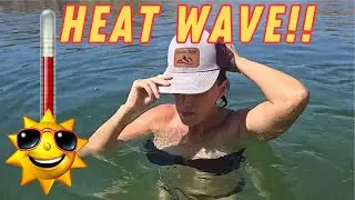 Truck Camping in EXTREME HEAT at River Island State Park | Hiking & Grilling!