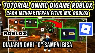 TUTORIAL ONMIC ROBLOX TANPA KTP - CARA MEMBUKA FITUR MIC/ONMIC DI ROBLOX -TERBARU UPDATE ROBLOX 2025