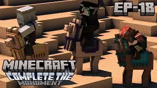 МИСТИЧНА ПУСТИНЯ ПОЧТИ МЕ ЗАТРИ! | Minecraft - Complete the Monument: Pantheon RP | Ep. 18 |