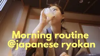 spend the morning at a japanese hotel...