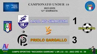Video Highlights - RG - PRIOLO G.  Under 19 - 2021/2022