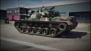 1950s M48A5 Patton Tank &ndash; Cold War Classic with 105mm Upgrade and Event Provenance