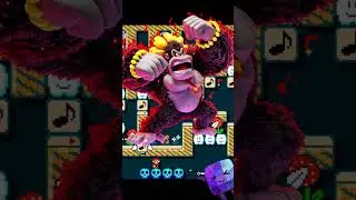 Donkey Kong Boss Theme Music in Super Mario Maker 2 🎺