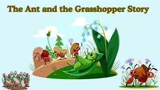 The Ant and the Grasshopper | Moral Story for Kids | Hard Work Always Wins
