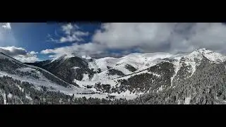 Oro blanco, por fin. Coll de Cab&uacute;s. Andorra.  14-12-24.
