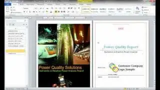 Power Quality Reporting Made Easy!!