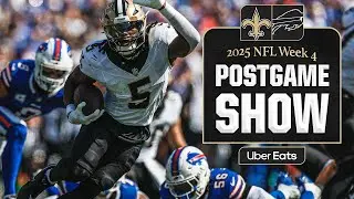 LIVE: Bills vs. Saints Postgame Show | 2025 NFL Week 4