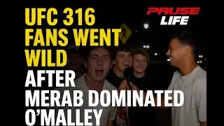 UFC 316 Fan React: Merab Dominates O&rsquo;Malley and Sparks Fight Night Chaos 🔥