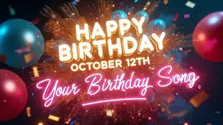 Happy Birthday 12/10 | Libra Birthday | October 12th Personalized Birthday Song | DailyBirthdayJoy