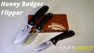 HONEY BADGER FLIPPER | Review and Comparison