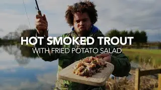 Hot Smoked Trout & Bacon Fried Potato Salad