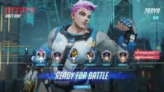 [Season 3: 4500 SR] Kafeeeeee | Zarya | King's Row Pro Gameplay
