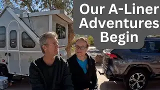 Our A-Liner Adventures Begin | Lake Mead's Boulder Beach Campground