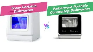 🧼🥳 Ecozy vs Farberware Portable Dishwashers: Which One to Buy?