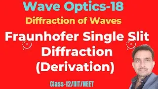 Wave Optics-18/Single Slit Diffraction(Derivation)/Secondary Minima
