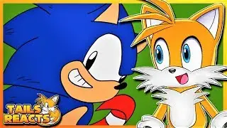 Tails Reacts to SONIC 1 FULL GAME ANIMATION