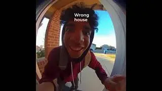 Ring door moments #ringcamera #doorbellcam #funnyvideo #awkward #viralshorts #fyp #comedy