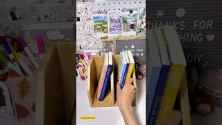 Book Shelf Made from Cardboard | Amazing Craft 😜 #shorts #short #youtubeshorts #shortsfeed #craft