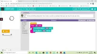 Learn how to draw shapes in CODE.org