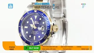 Invicta 4868 Women's Swiss Quartz Two Tone Blue Dive Watch Review Video