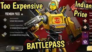 APEX LEGENDS MOBILE BATTLEPASS - Too Much Expensive || Indian Price