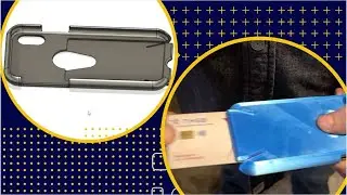 Custom 3d Printed Card Holder Case For Amy's I Phone XS