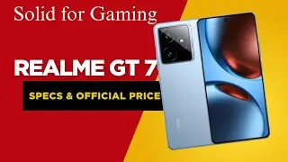 Характеристики и официальная цена Realme GT 7 на Филиппинах