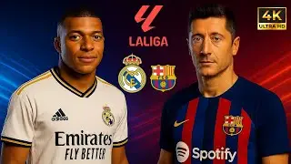 FC 26 - Real Madrid vs. Barcelona - La Liga 25/26 El Clasico Full Match |  [4K UHD ]