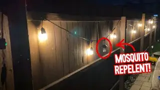Mosquito Repelling Outdoor Lights??!! - Tiki Brand Outdoor Lights Review #stringlights #coolgadgets