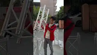 Professional 1 Meter Conical Connection 290mm Square Truss for Stage and Events