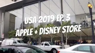 USA 2019 | Apple Union Square + Disney Store Adventures | San Francisco | Travel Vlog