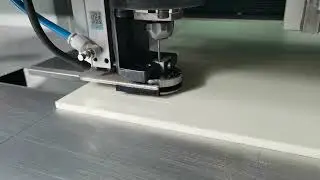 Die cutting board processing machine in custom's factory - himcnc.com