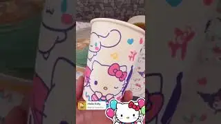 Hello kitty themed plane. EVA air