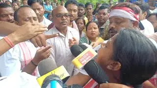 Nisha Bhagat-Ajay Tirkey में भिड़ंत, सरना झंडे को लेकर गर्माया माहौल