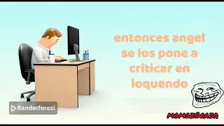 Meme de renderforest (disfrazado de una cr&iacute;tica de Deltarune :v)