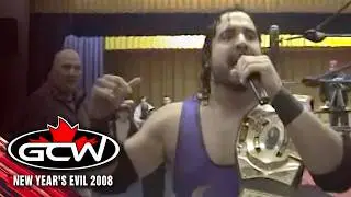 Cody Deaner & Hayden Avery ready for Flatliners title shot | New Year's Evil 2008 | GCW 01/10/2008