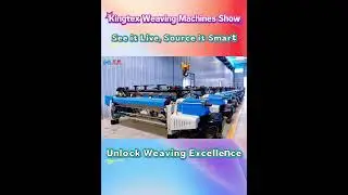 Textile Weaving Machinery | Electrical Weaving Loom in High Speed running | Rapier Loom Machine