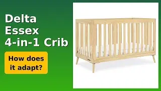 REVIEW (2025): Delta Essex 4-in-1 Crib. Features.