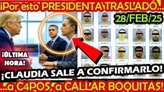 BOMBAZO CLAUDIA LO CONFIRMA &iexcl;NO FUERON EXTR4DICIONES FUERON TRASLADOS NO CONFIAN EN PODER JUDICIAL!