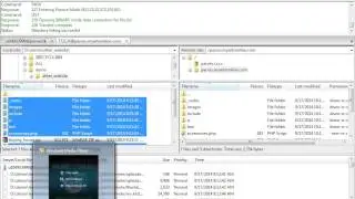 How to upload a full website FTP by Filezilla