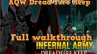 AQW Dread Fire Keep | Full Walkthrough