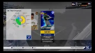 Pulled Matt Chapman with only 1 pack in MLB The Show 20