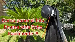 Como poner el hilo a una wira Echo facilmente