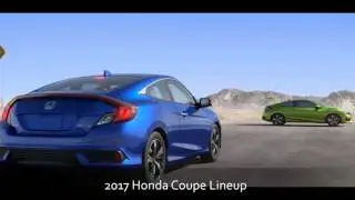 2017 Honda Coupe Lineup at Milton Martin Honda Serving Atlanta and Gainesville, GA!