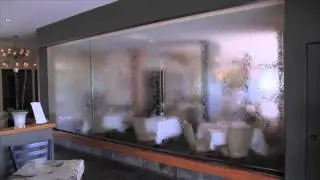 Glass Panel Waterfall - Vigilucci's