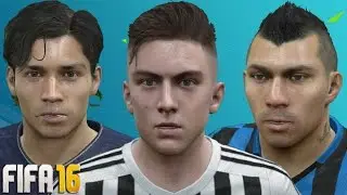 FIFA 16 Player Faces Update Ft. Dybala, Vietto and Origi! (PC MOD)